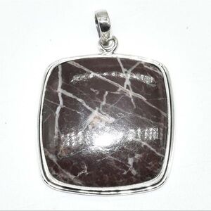 Sterling Silver Gem Stone 26.1 Carats Hand Made Pendant